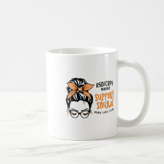 RSDCRPS Warrior Awareness Support Squad Messy Bun Koffiemok