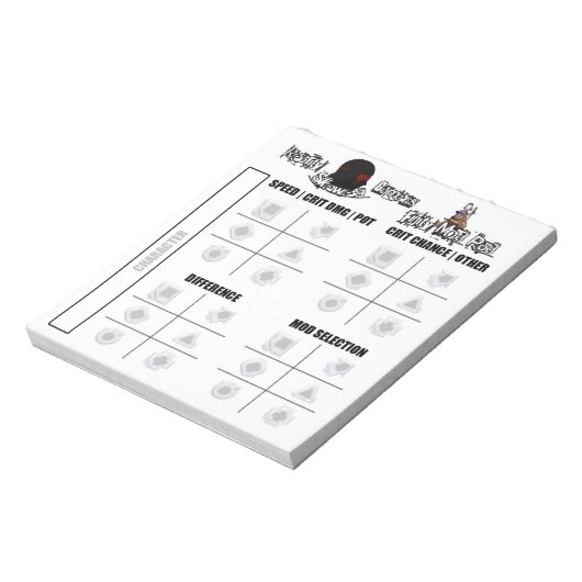 RSG Finity Mod Pad Notitieblok (Gedraaid)