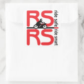 RSRS-Stickers Vierkante Sticker (Tas)