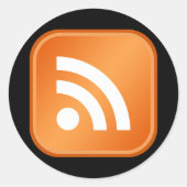 RSS-Stickers Ronde Sticker (Voorkant)