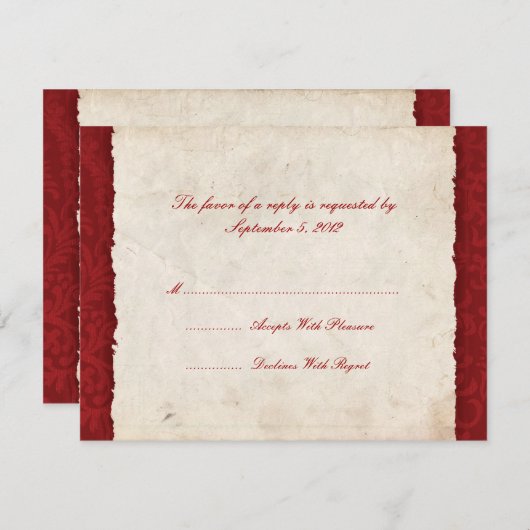 RSVP (Voorkant / Achterkant)