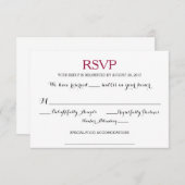 RSVP (Devant / Derrière)