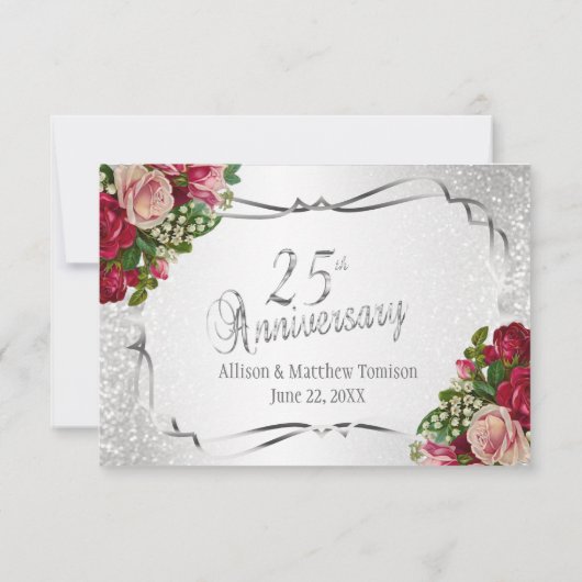 RSVP 25e anniversaire d'argent (Dos)