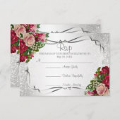 RSVP 25e anniversaire d'argent (Devant / Derrière)