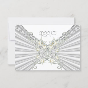 RSVP 25e jubileum Wit Zilveren Parel Juwelen 2 Kaartje