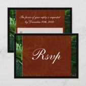 RSVP à la fête de Noël, pin de luxe (Devant / Derrière)