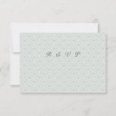 RSVP à motifs avec choix de repas (Dos)