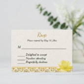 RSVP à une invitation de mariage hindou indien (Debout devant)