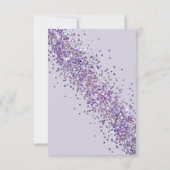 RSVP Acuarela Follaje Púrpura morada (Dos)