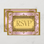 RSVP Anniversaire Mariage Fiançailles (Devant / Derrière)