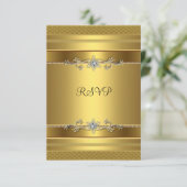 RSVP Anniversaire Party Gold Diamond Bijou (Debout devant)