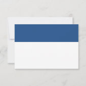 RSVP ANTWOORD REACTIE modern bold boy marine blauw (Achterkant)