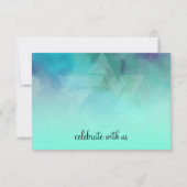 RSVP Aqua et Blue Star de David (Devant)