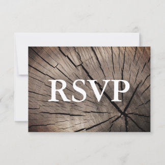 RSVP Arbres & Nature Mariage texturé