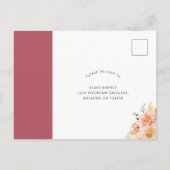 RSVP avec/sans Repas, Pêche et Carte Postale Bourg (Dos)