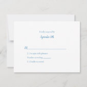 RSVP Baby shower mignon ours Brown (Dos)