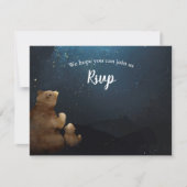 RSVP Baby shower Oears Twinkle Twinkle Little Star (Devant)