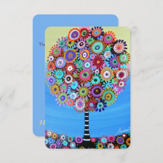 RSVP Bar Bat B'nai B'not Mitzvah Response Card (Voorkant / Achterkant)