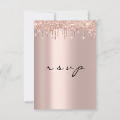 RSVP Black Roos Gold Glitter-schijven Lux (Achterkant)