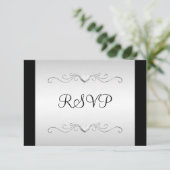 RSVP Black Silver Love Hearts Tous les événements (Debout devant)