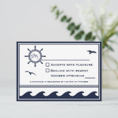 RSVP bleu et blanc marine (Debout devant)