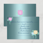 Rsvp bleu turquoise (Devant / Derrière)
