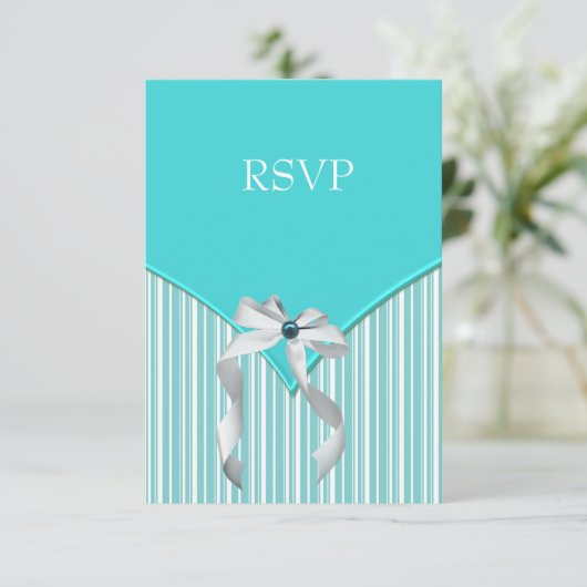 RSVP bleu turquoise (Debout devant)