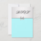 RSVP bleu turquoise (Devant)