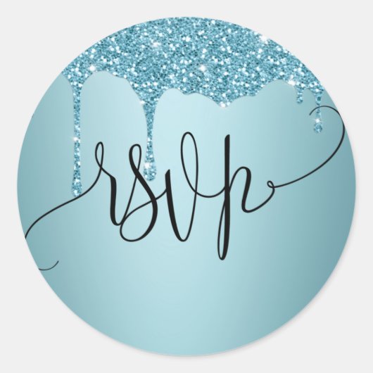 RSVP Blue Sticker (Voorkant)