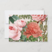 RSVP Blush Rose Or Romantique Jolie Fleurs roses (Dos)