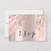 RSVP Blush Sweet 16th Robe Bridal Shower Rose (Dos)
