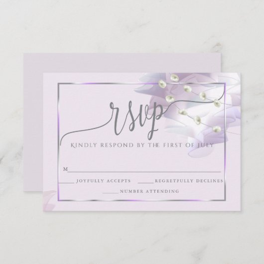 RSVP | BOHO Fleurs de Lilac Ombré (Devant / Derrière)
