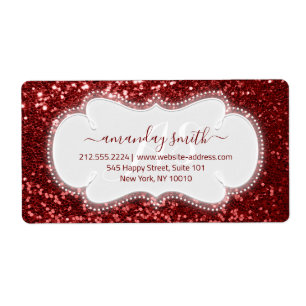 RSVP Bridal Sweet Monogram Weddenschap Royal Glitt Etiket