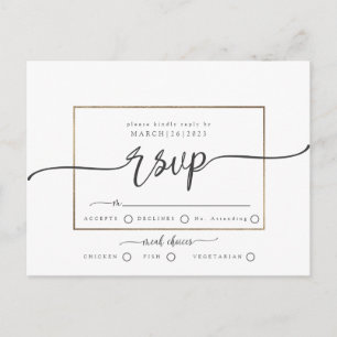 rsvp briefkaart