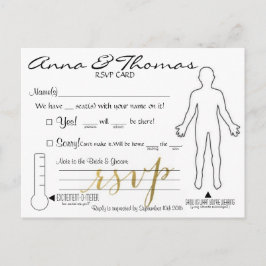 RSVP Briefkaart (bruiloft)