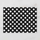 RSVP-Briefkaart (zwart en wit) Uitnodiging Briefkaart (Voorkant)