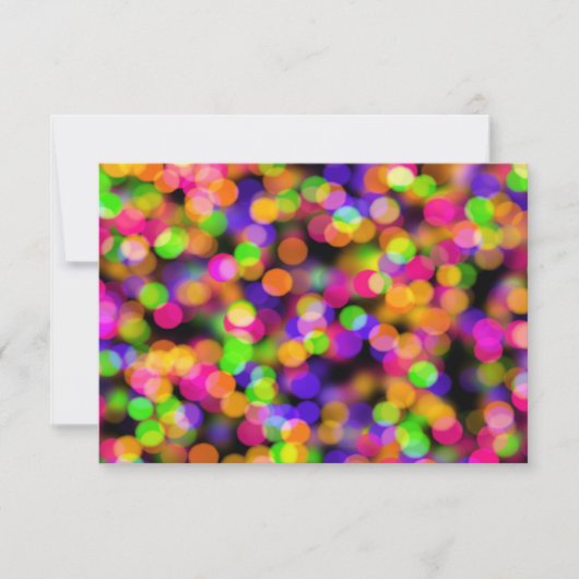 RSVP Bright and Sparkling Lights Bokeh Motif (Devant)