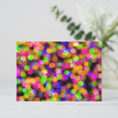 RSVP Bright and Sparkling Lights Bokeh Motif (Debout devant)