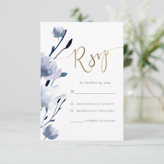 RSVP bruiloft (Staand voorkant)