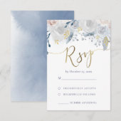 RSVP bruiloft Kaartje (Voorkant / Achterkant)