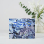 RSVP bruiloft receptie Uitnodiging Briefkaart (Staand voorkant)