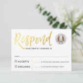 RSVP CARD or script réponse coeurs roses JORDYN1 (Debout devant)