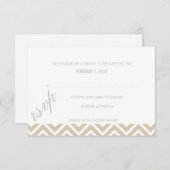RSVP | Chevron (Voorkant / Achterkant)