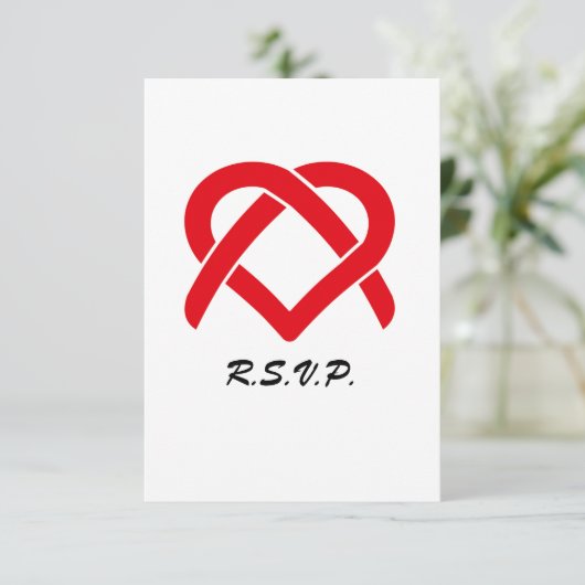 RSVP Cœurs Entrelacés (Debout devant)