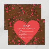 RSVP Cœurs Rouges (Devant / Derrière)