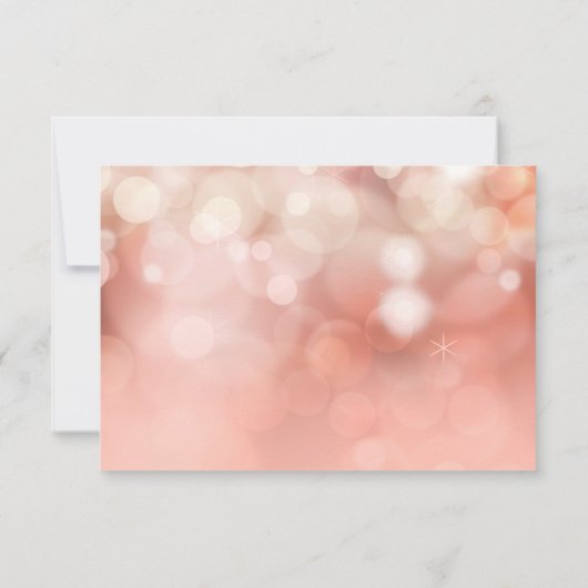 RSVP Coloré Pastel Bokeh Luminaires à scintillemen (Dos)