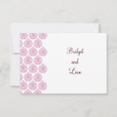 RSVP Damask Ancien (rose) (Dos)