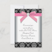 RSVP Damask Noir Rose (Dos)