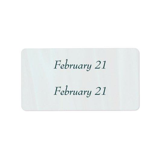 RSVP Datum Stickers 2 (Voorkant)