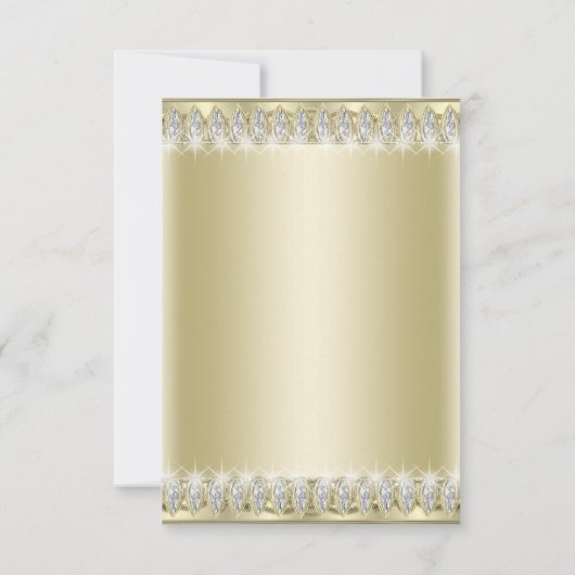 RSVP de Gatsby Art Déco Roaring 20's (Dos)